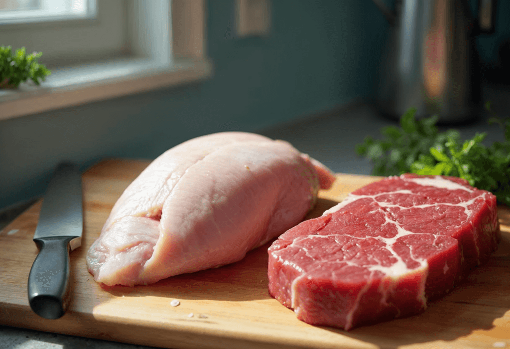 Is turkey healthier than beef