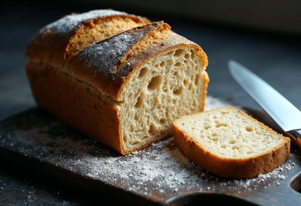 Whole wheat sourdough bread recipe