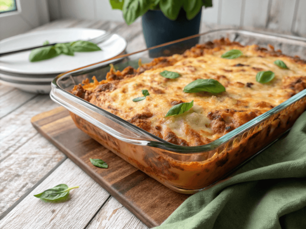 Ramen Lasagna