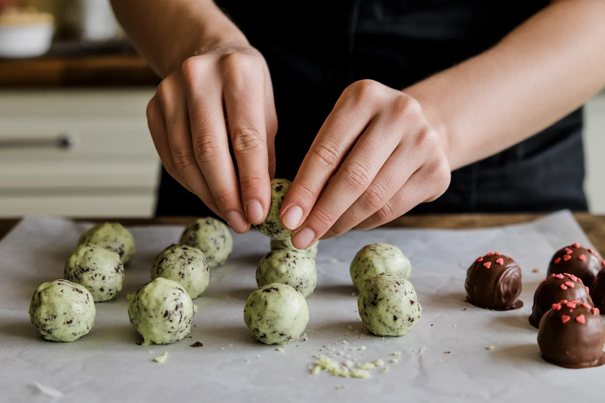 The Best No-Bake Grinch Oreo Truffles Recipe