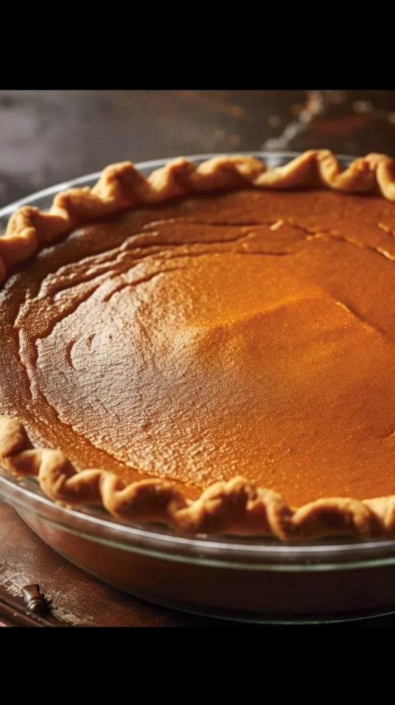 Delicious Black Folks Sweet Potato Pie served on a rustic wooden table