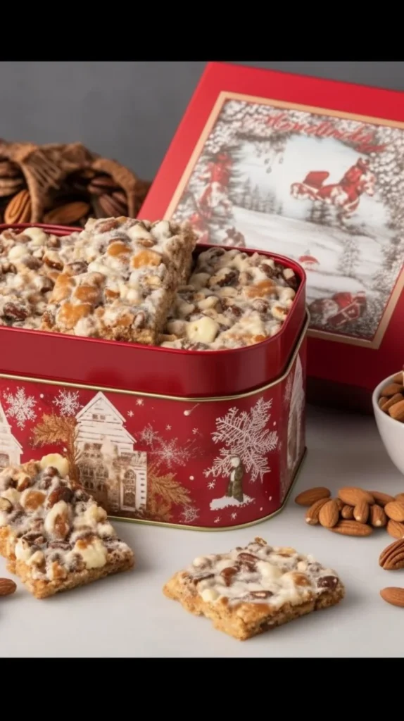 Delicious 7 Layer Bars featuring a mix of chocolate and coconut layers