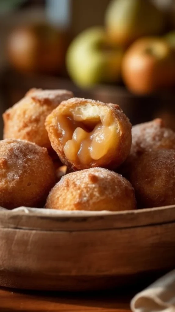 Delicious air fryer apple pie bombs ready to enjoy as a tasty dessert