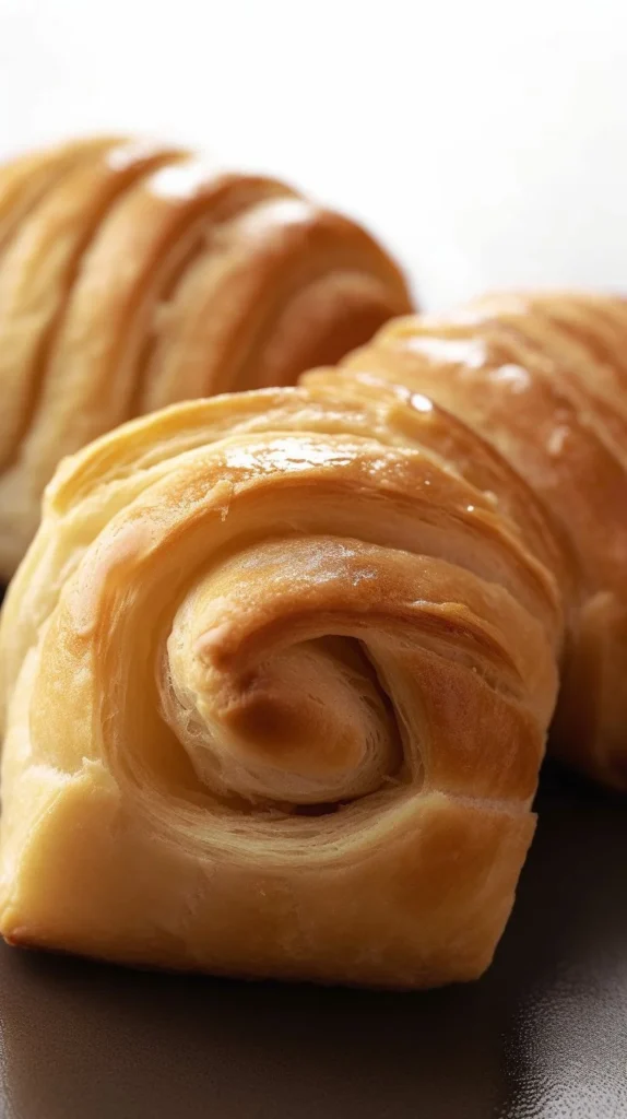 Freshly baked Butterflake Rolls ready to be served