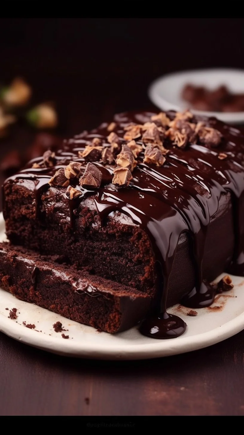 Chocolate Banana Oat Delight topped with fresh banana slices and chocolate drizzle