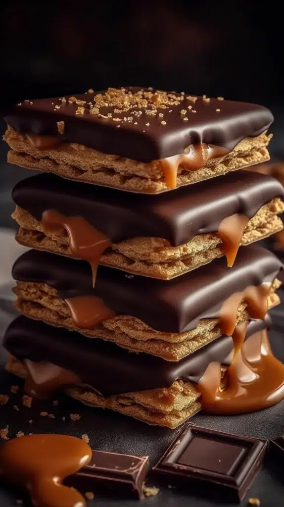 Delicious homemade chocolate peanut butter bars with chocolate drizzle on top.