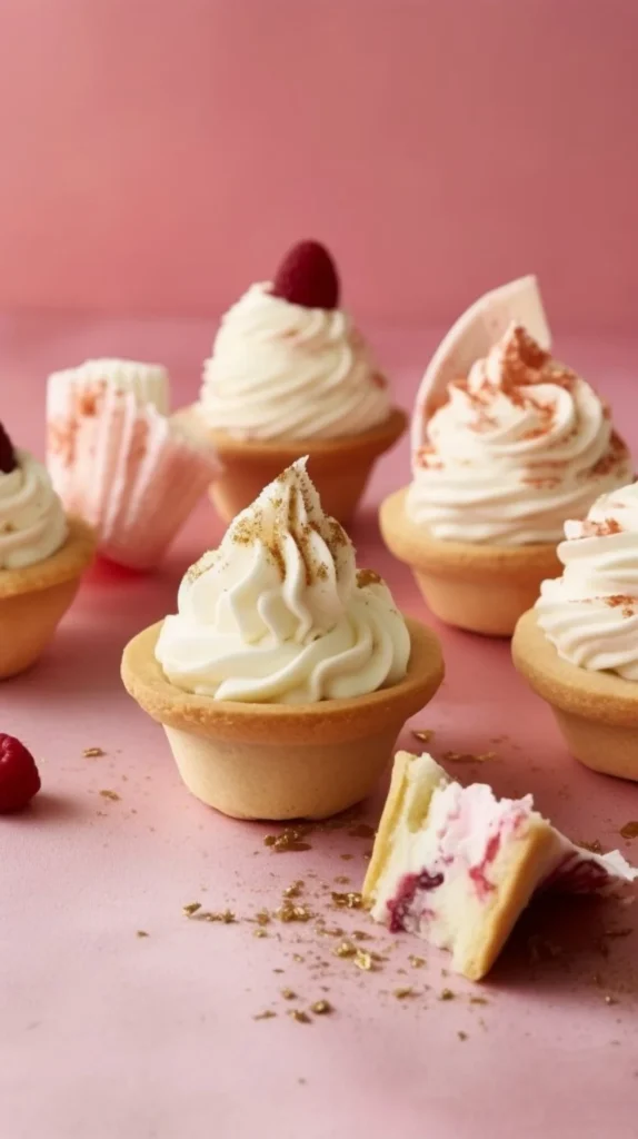 Chocolate Raspberry Tarts with rich cocoa and fresh raspberries on a plate