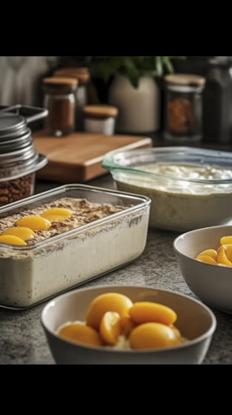 Creamy mango charlotte dessert with fresh mango slices and whipped cream
