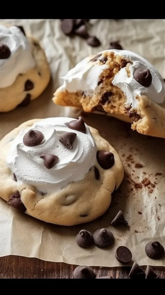 A plate of deliciously baked forgotten cookies with a golden brown crust.