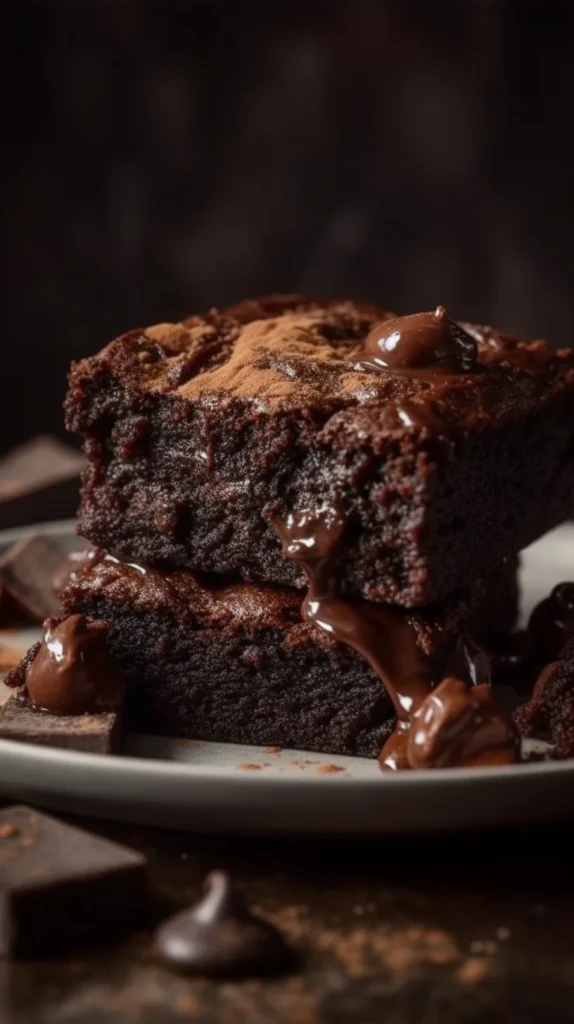 Homemade brownie mix ingredients and preparation steps