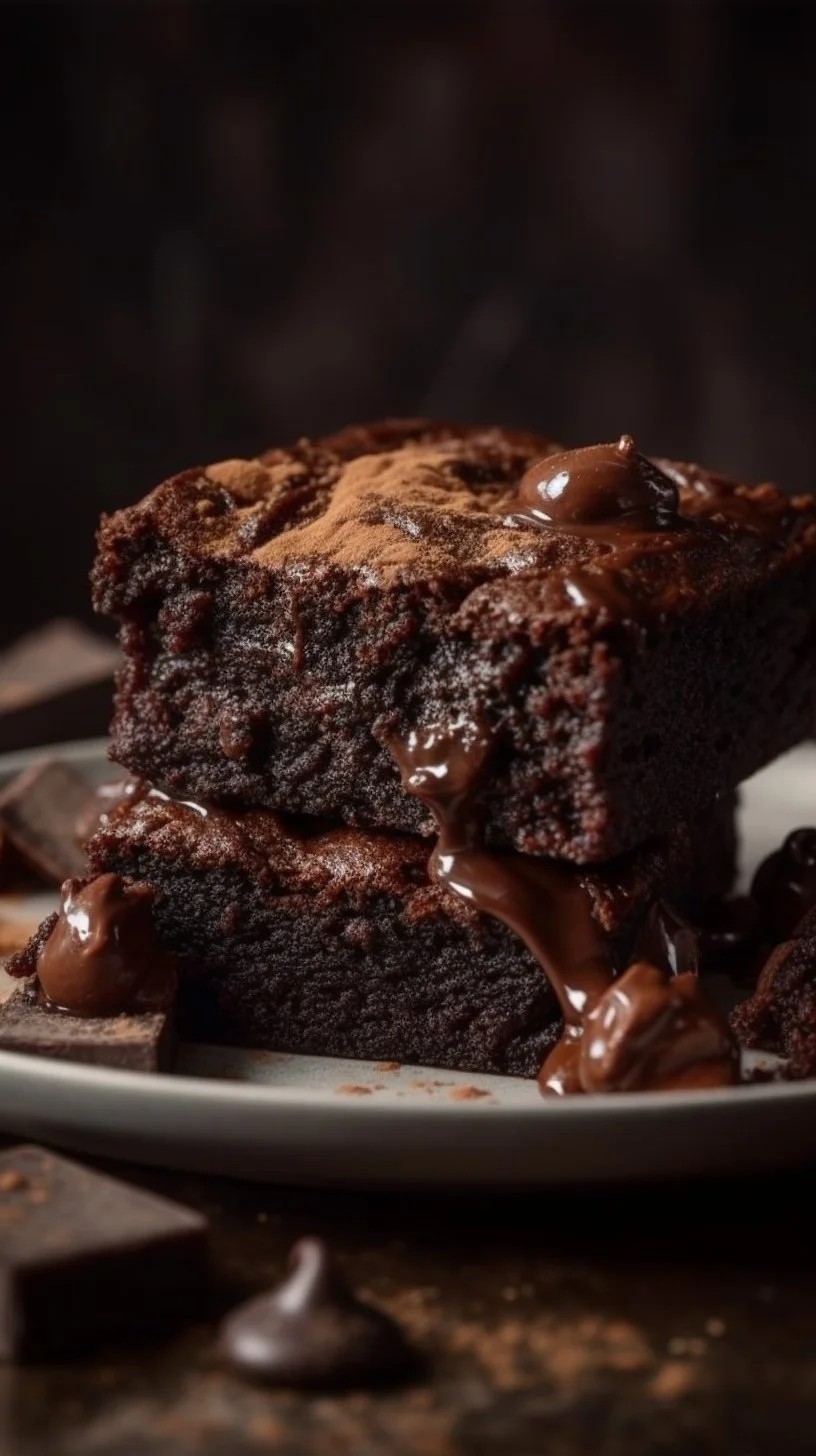 Homemade brownie mix ingredients and preparation steps