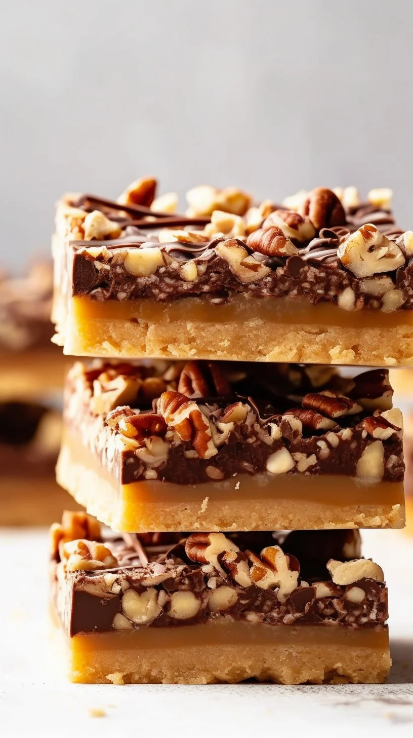 Delicious homemade English toffee displayed on a plate