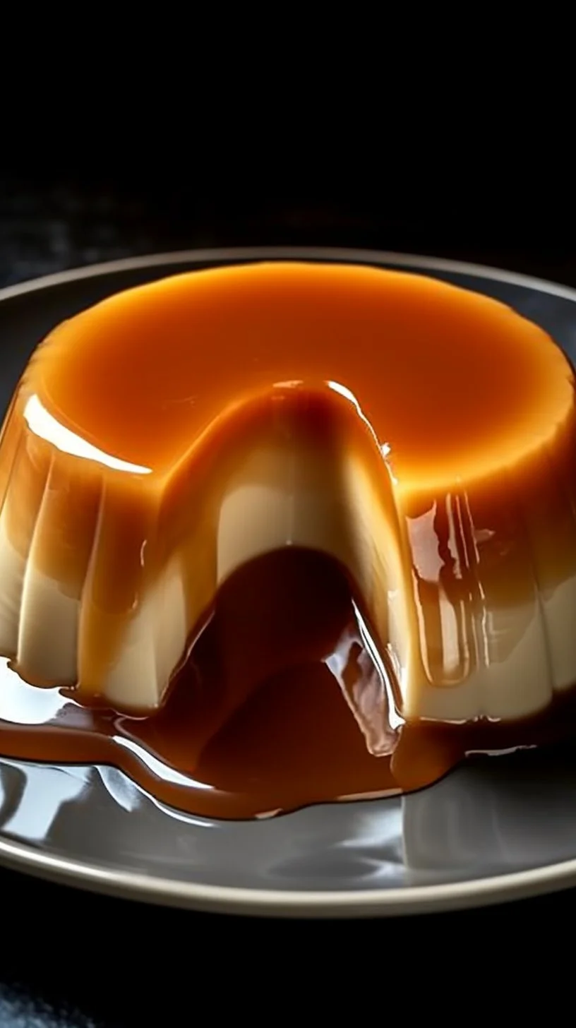 Delicious No Bake Banana Caramel Pudding dessert in a serving bowl