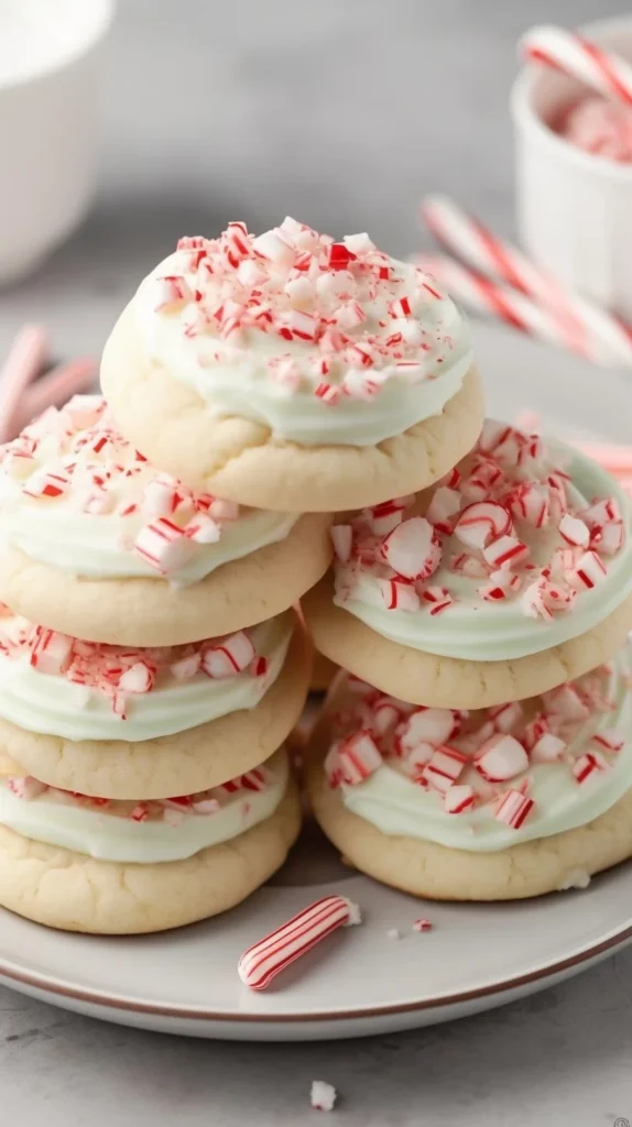 Delicious peppermint meltaways with a creamy and minty flavor.