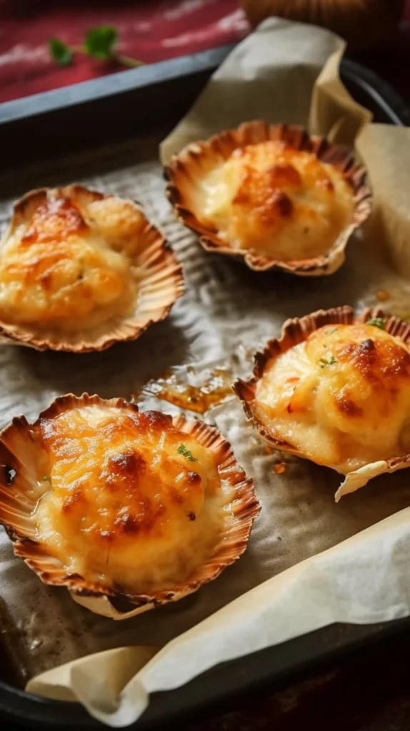 Festive seafood appetizers for a delightful Christmas celebration.