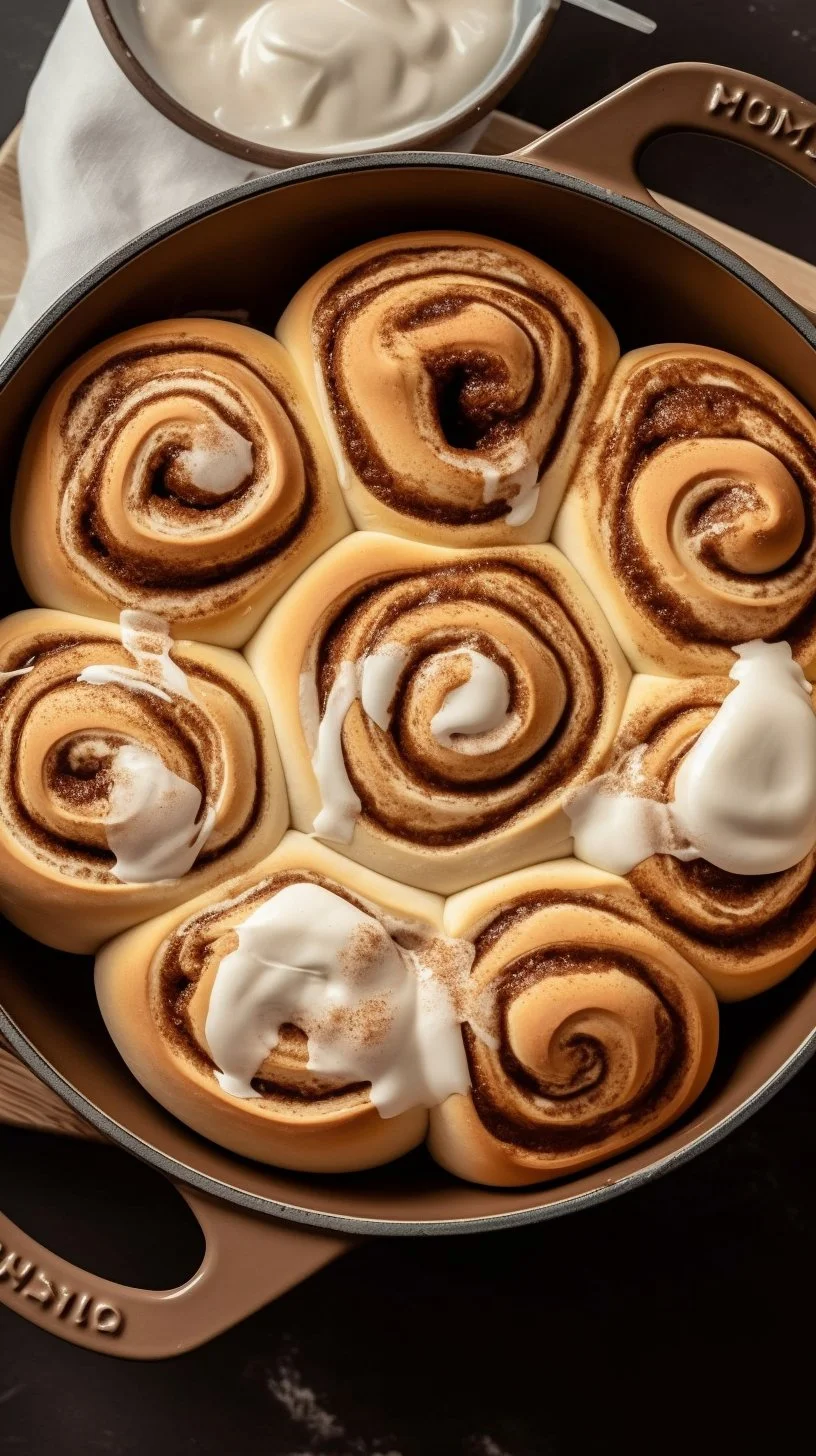Delicious S'mores Rolls topped with melted chocolate and toasted marshmallows.