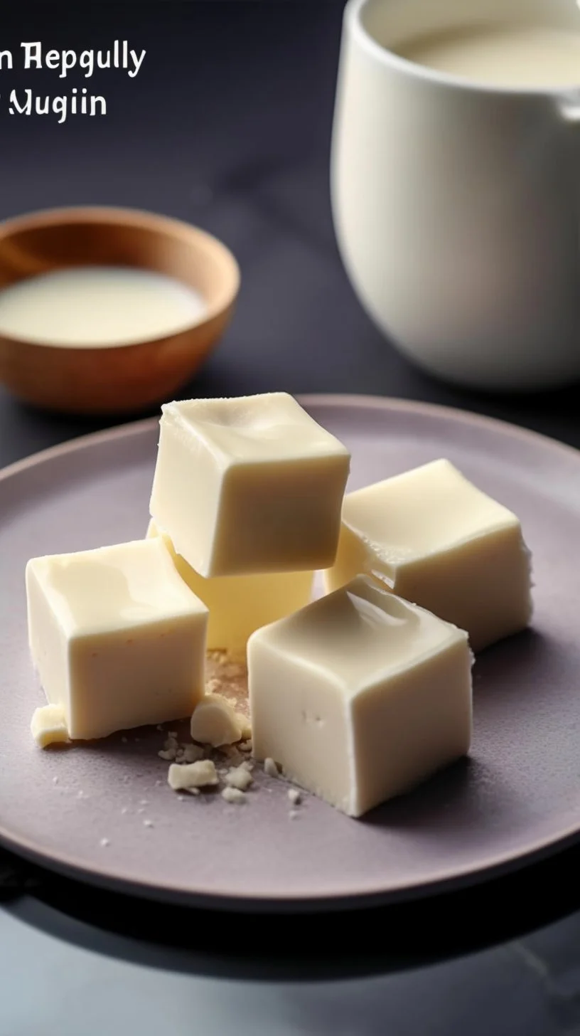 Soft and creamy Milk Delight dessert served in a bowl