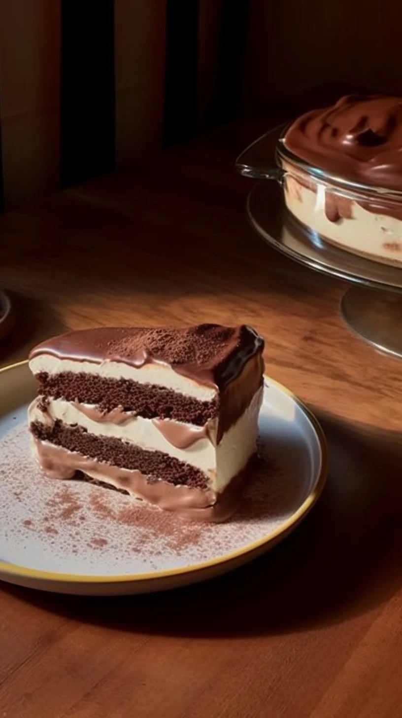 Delicious diabetic-friendly sugar-free Mississippi Mud Pie served on a plate