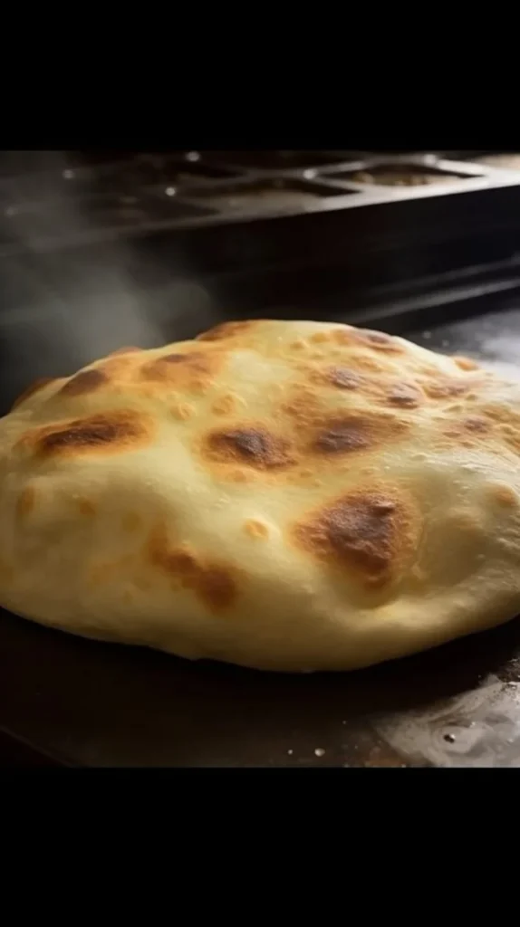 Delicious easy balloon bread baked to perfection