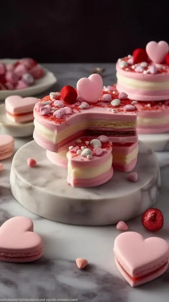 Delicious easy no bake fudge cut into squares on a plate.