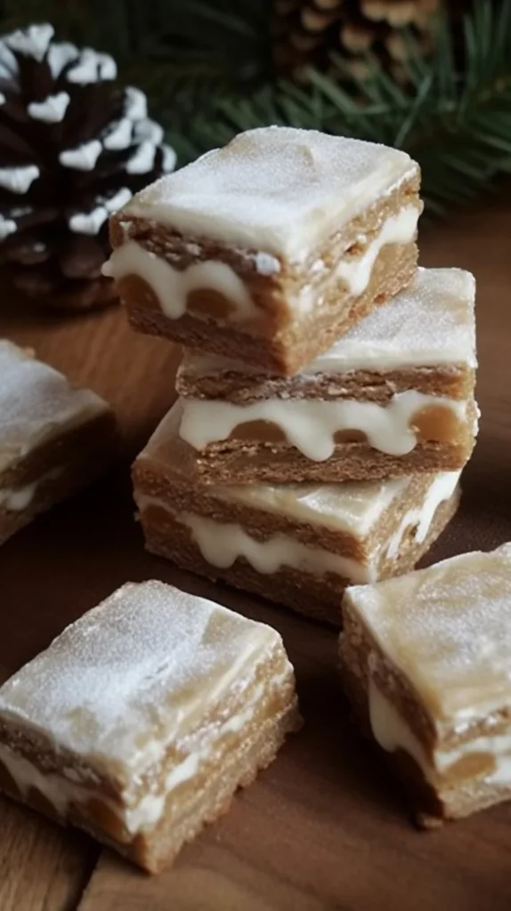 A beautifully decorated gingerbread house with icing and candy details.