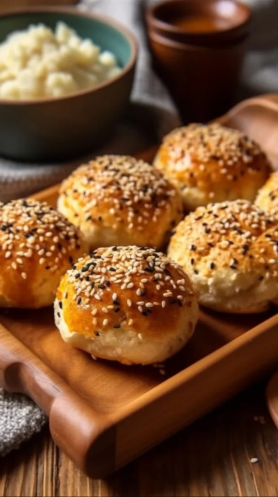 High-Protein Bagel Bites on a plate, ideal for healthy snacking