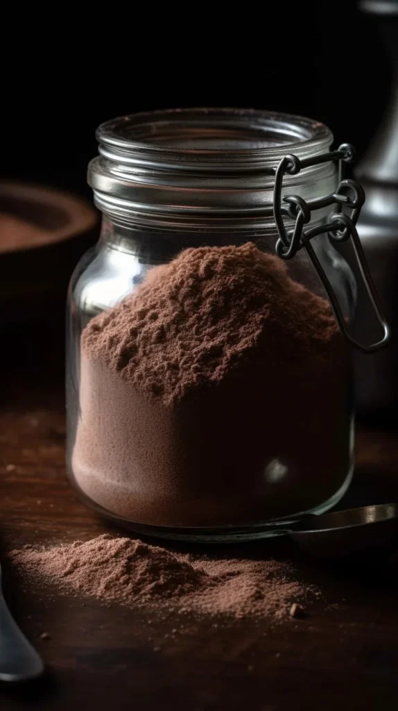 Delicious big batch hot cocoa mix in a cozy setting.