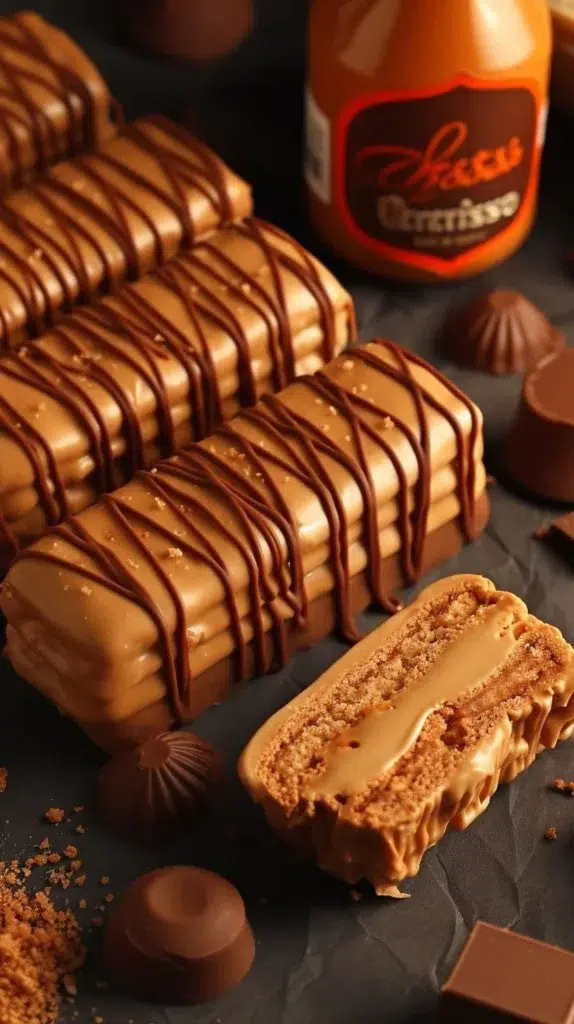 No Bake Biscoff Tim Tams dessert recipe