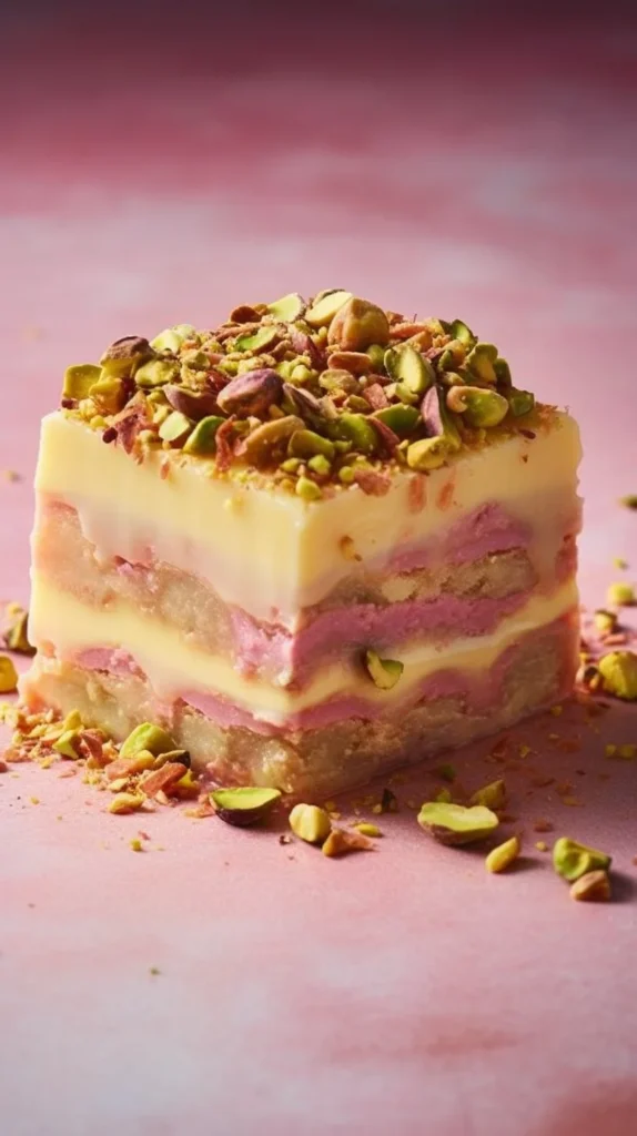 Nutty Puff Pastry Slice with crunchy nuts and flaky layers