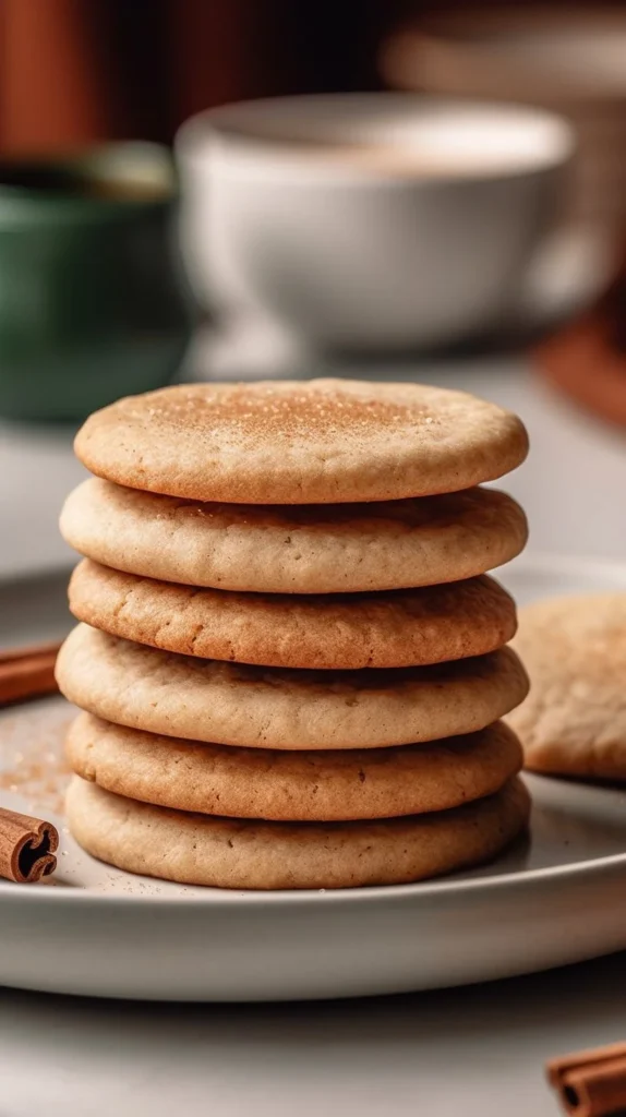 Homemade Vanilla Chai Shortbread Cookies on a baking tray