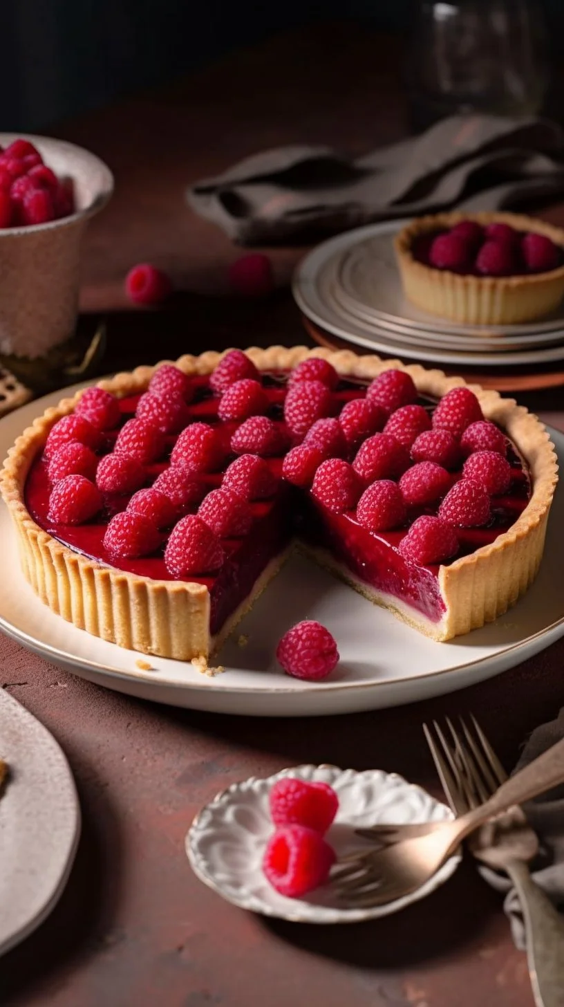 Delicious Vegan Lamington Tart with coconut and chocolate coating.