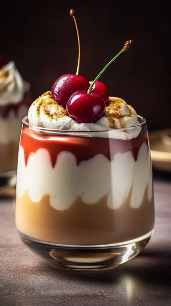 Delicious Viral Cherry Vanilla Latte with cherry and vanilla flavors