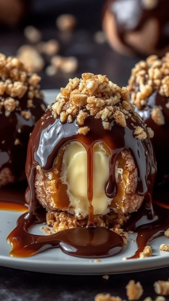 Delicious Apple Caramel Bombs filled with rich caramel and apple flavor