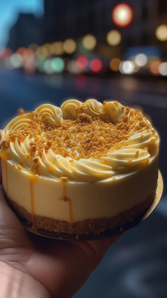 Delicious Biscoff Lotus Cream Mousse Cake with rich layers and creamy texture