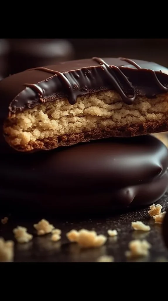 Boston Cream Pie Cookies with chocolate frosting and cream filling