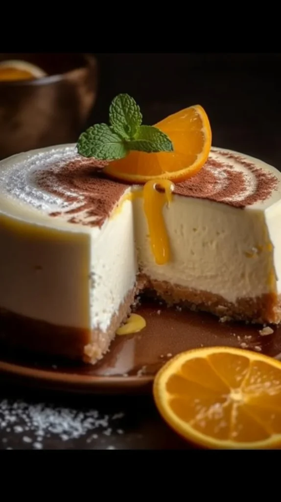 Delicious Carrot Flan Cake topped with Chocolate drizzle, perfect for dessert lovers