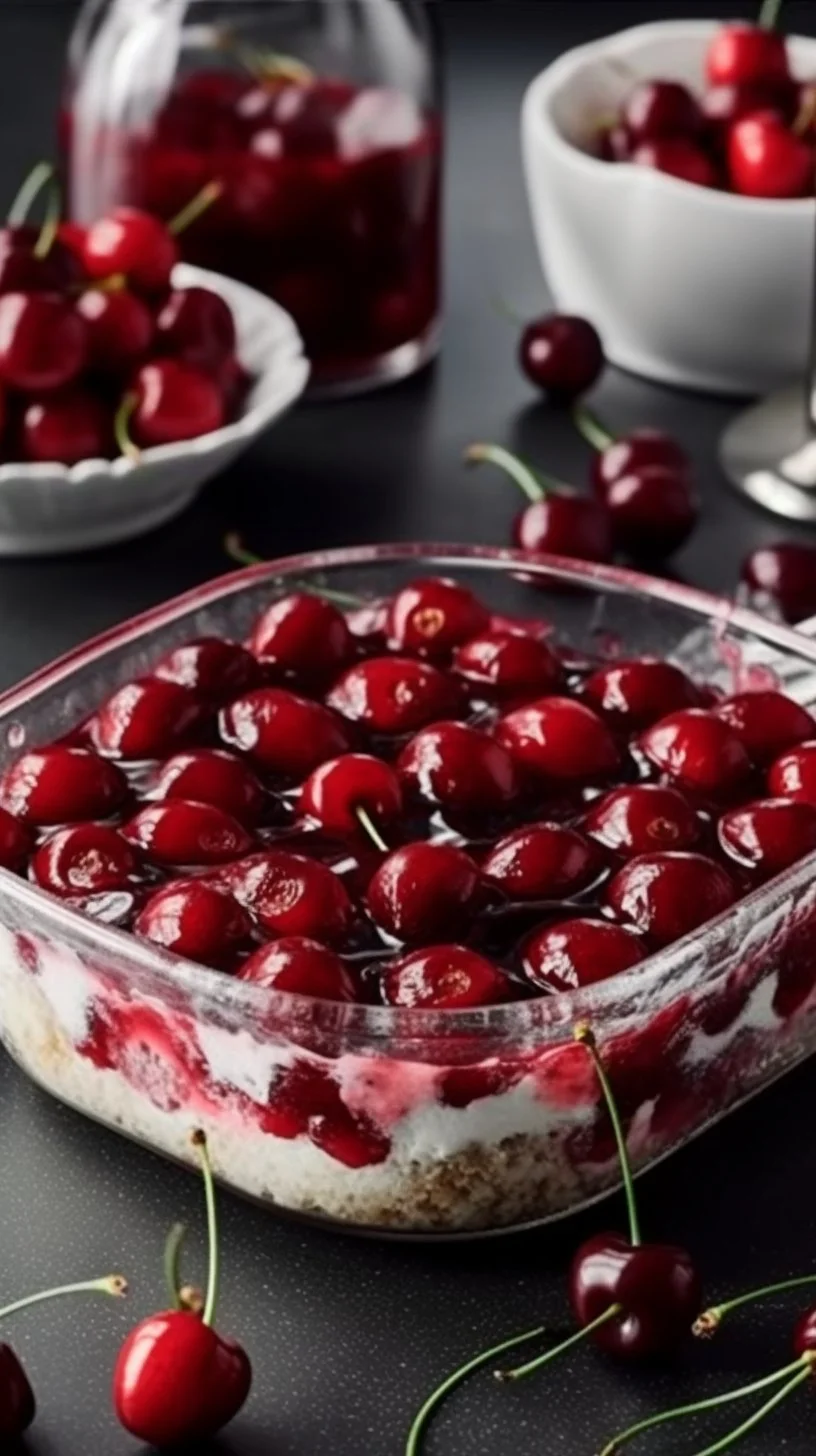 Cherries contrasting with snow, showcasing winter beauty.