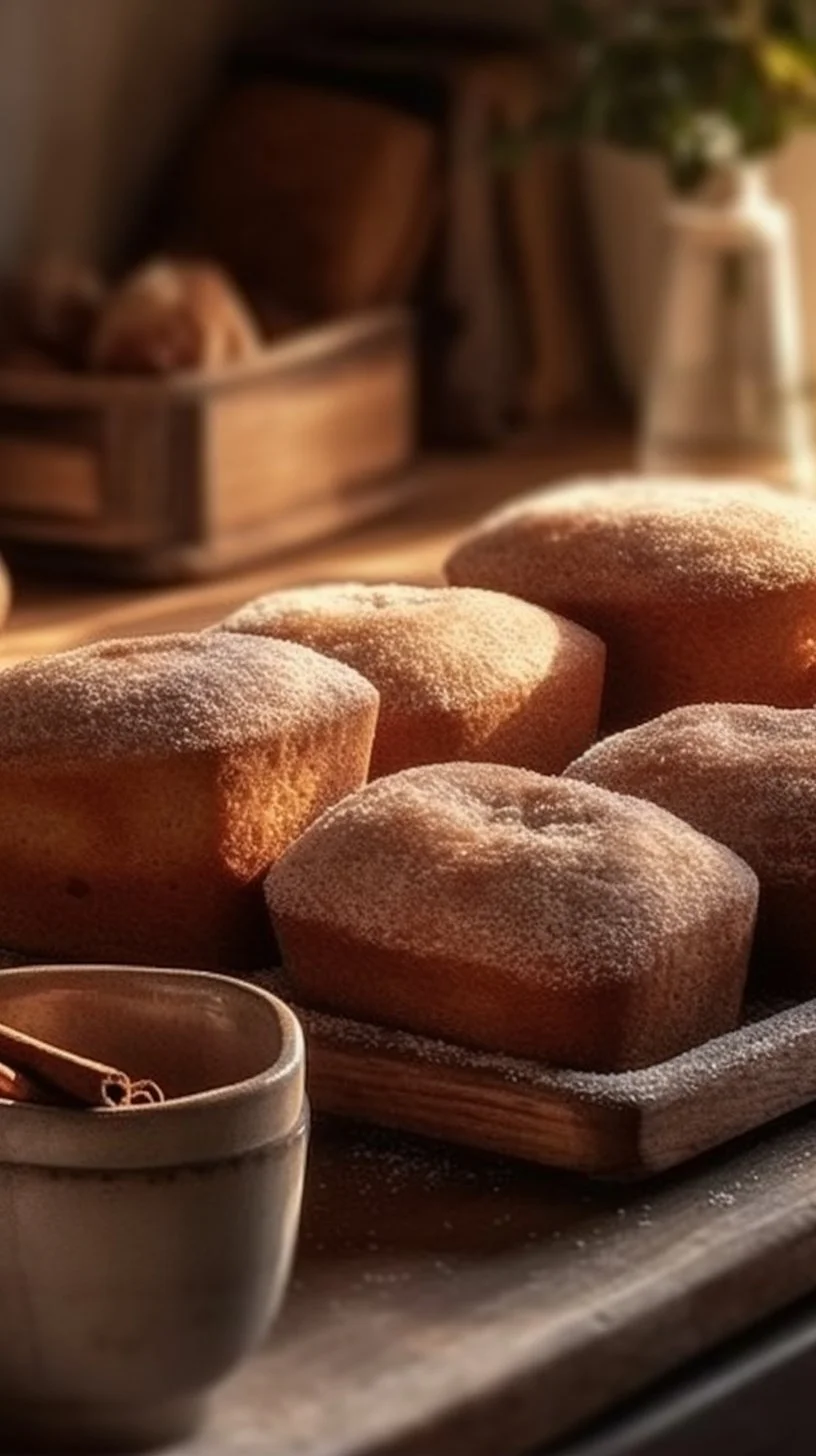 Deliciously easy cinnamon donut loaf with a rich, warm flavor.