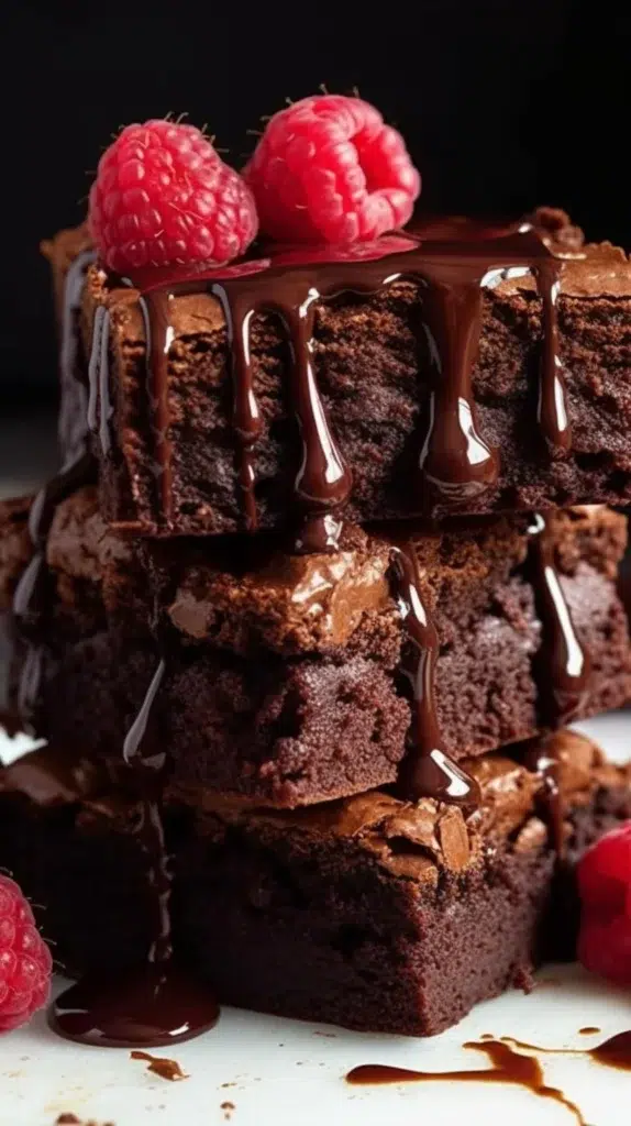 Delicious homemade brownie mix ingredients in a bowl ready to bake