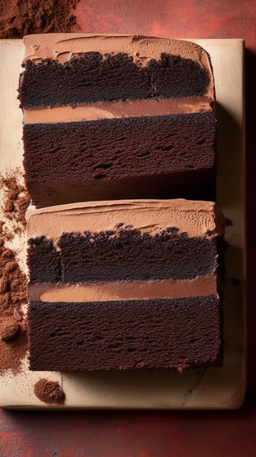 Mocha Cake with Espresso Mascarpone Whip - Delicious coffee-flavored dessert