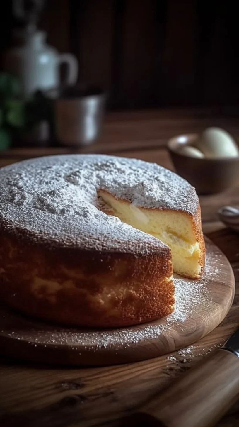 Delicious super creamy cream cheese cake slice on a decorative plate