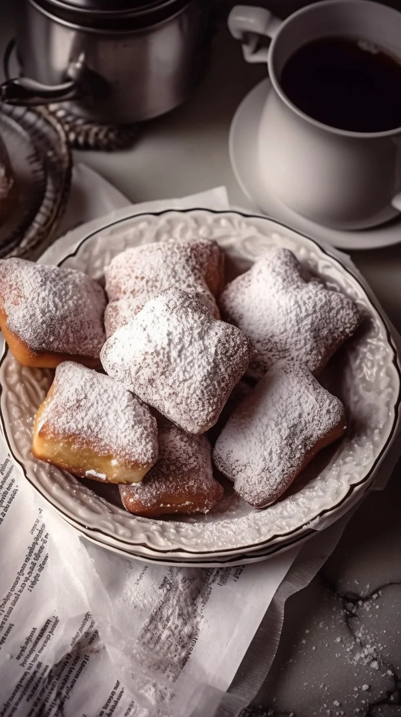 Delicious homemade doughnuts with various toppings on a plate