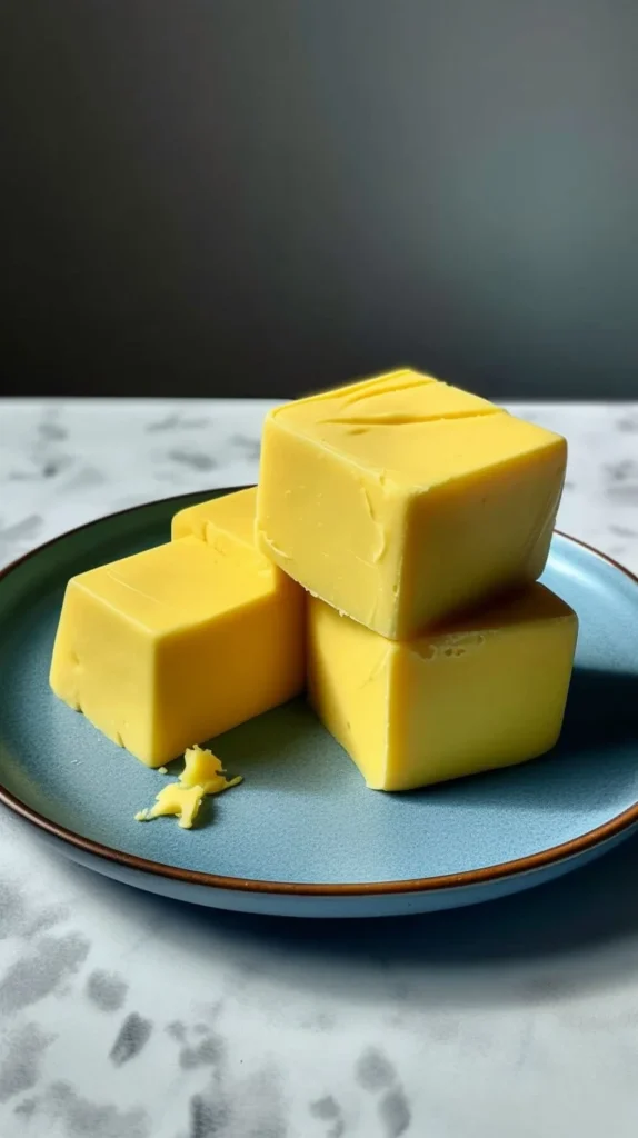Delicious homemade mango pudding topped with fresh mango slices