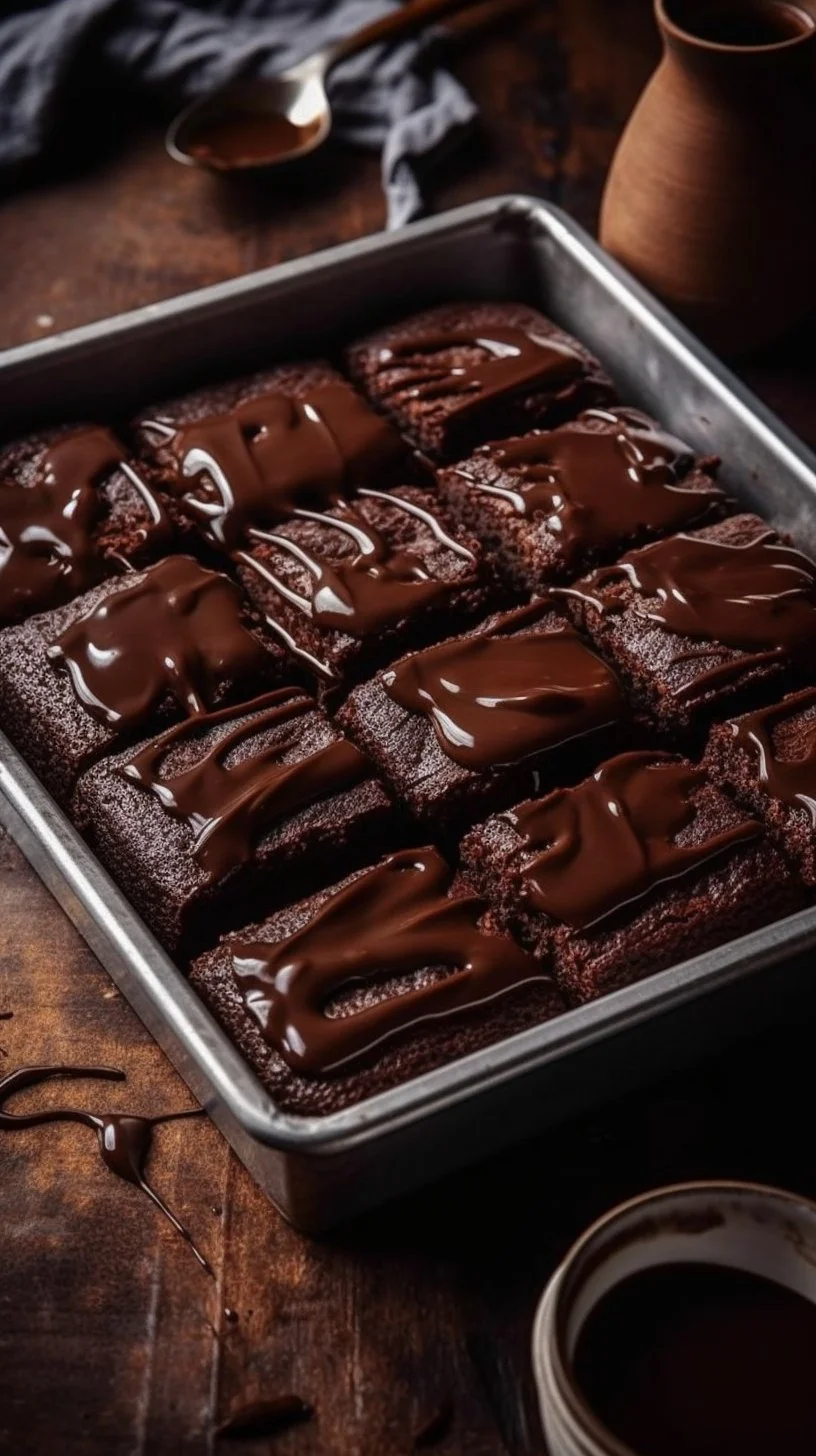 Delicious moist cake with rich frosting and decorative sprinkles