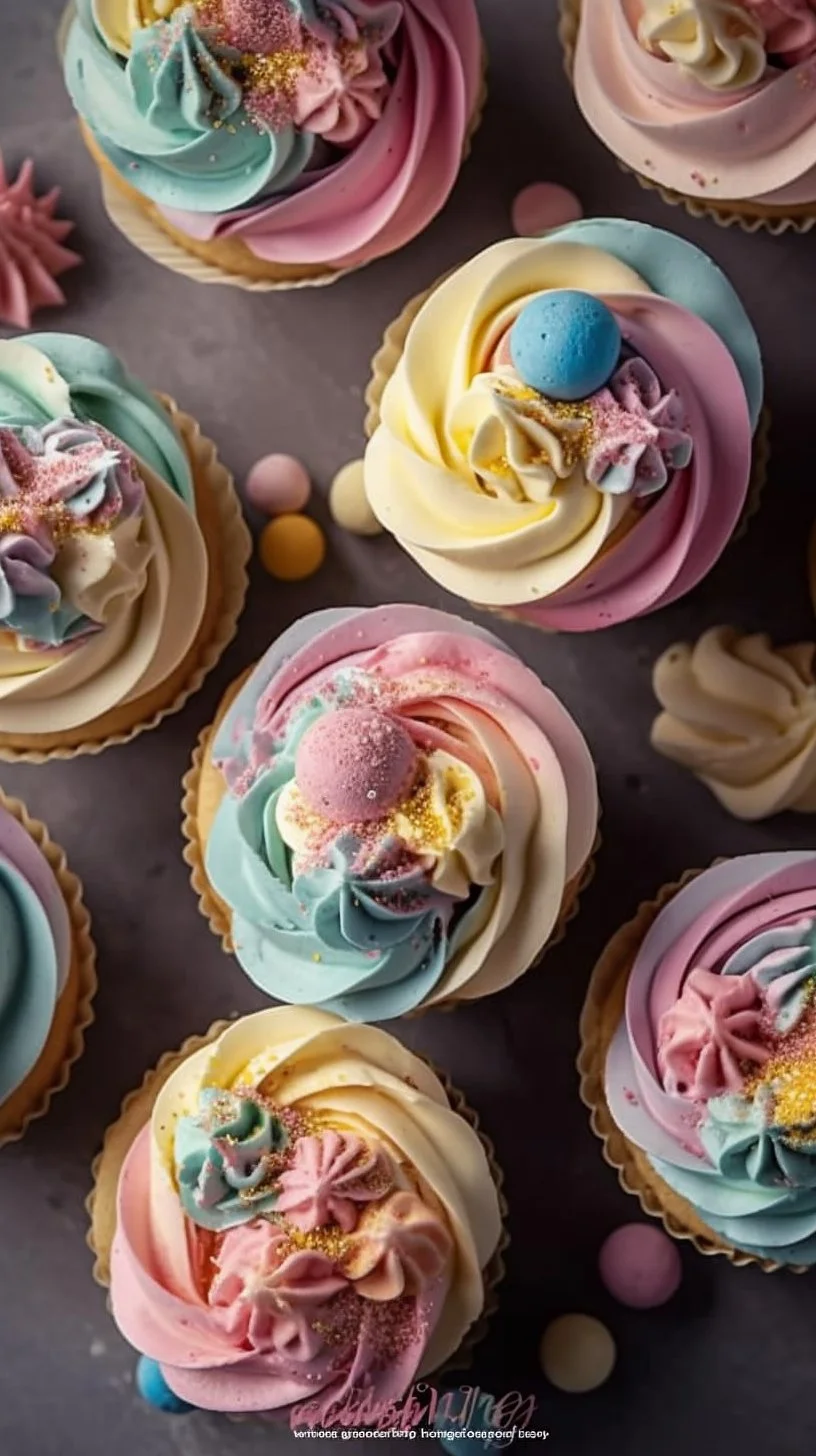 No-bake mini Easter cheesecake swirls topped with colorful decorations