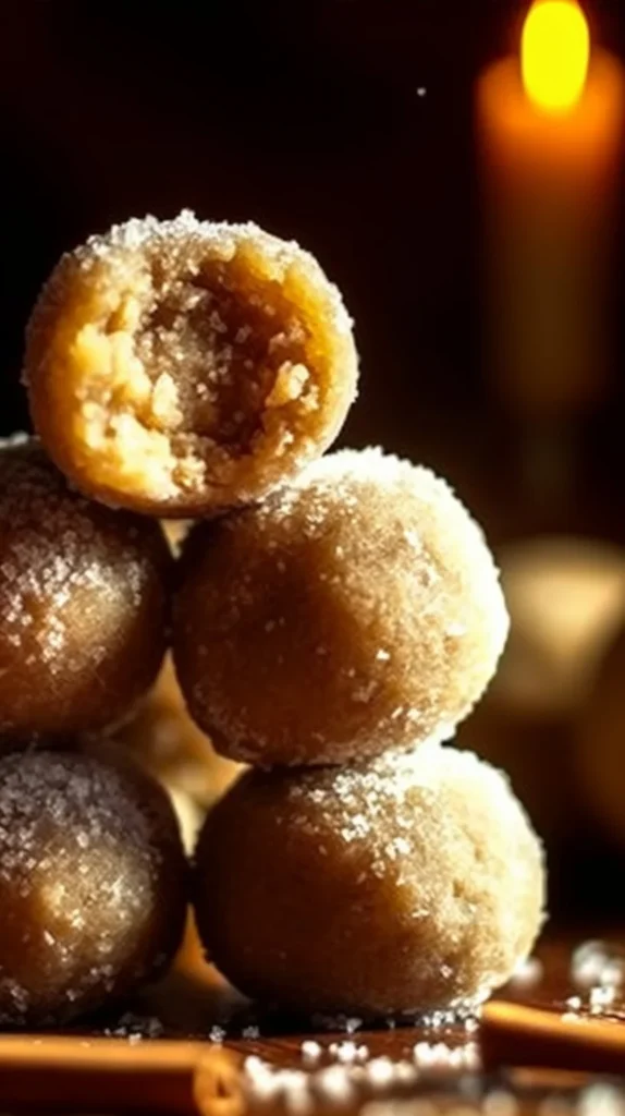 Delicious no-bake oatmeal bites stacked on a plate.
