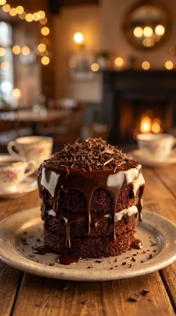 Delicious chocolate cream horns filled with rich chocolate cream and flaky pastry