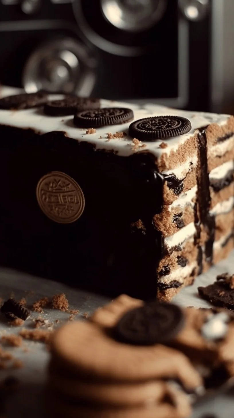 Delicious Cookie Delight dessert with chocolate chips and a rich creamy topping