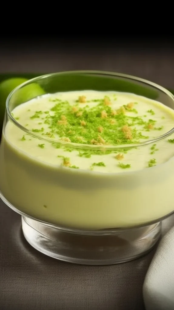 Easy 2-ingredient lemon dessert without milk or gelatin