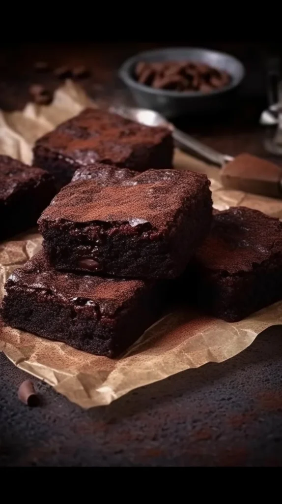 Delicious easy brownie cake topped with chocolate frosting